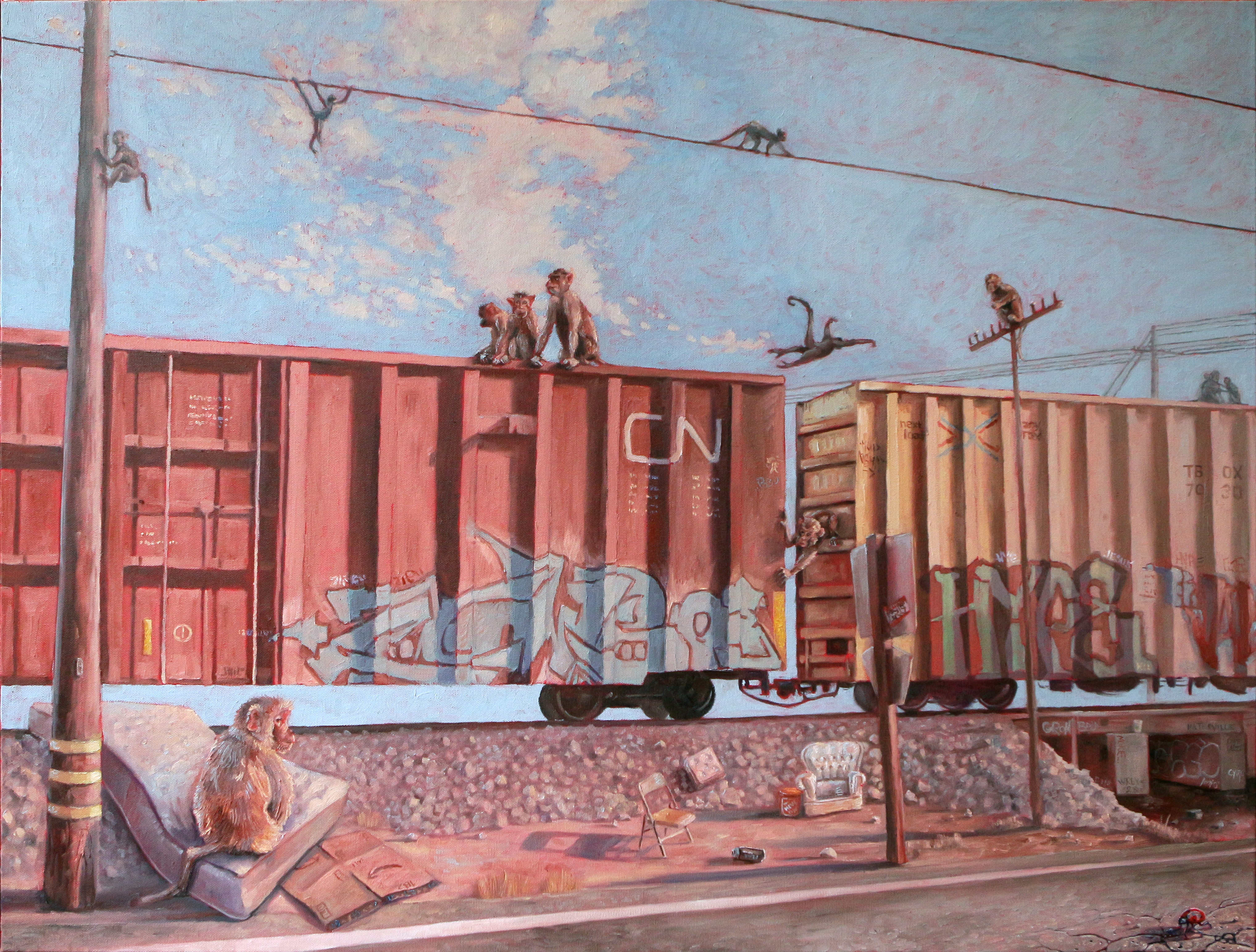 original painting by Phillip Altstatt