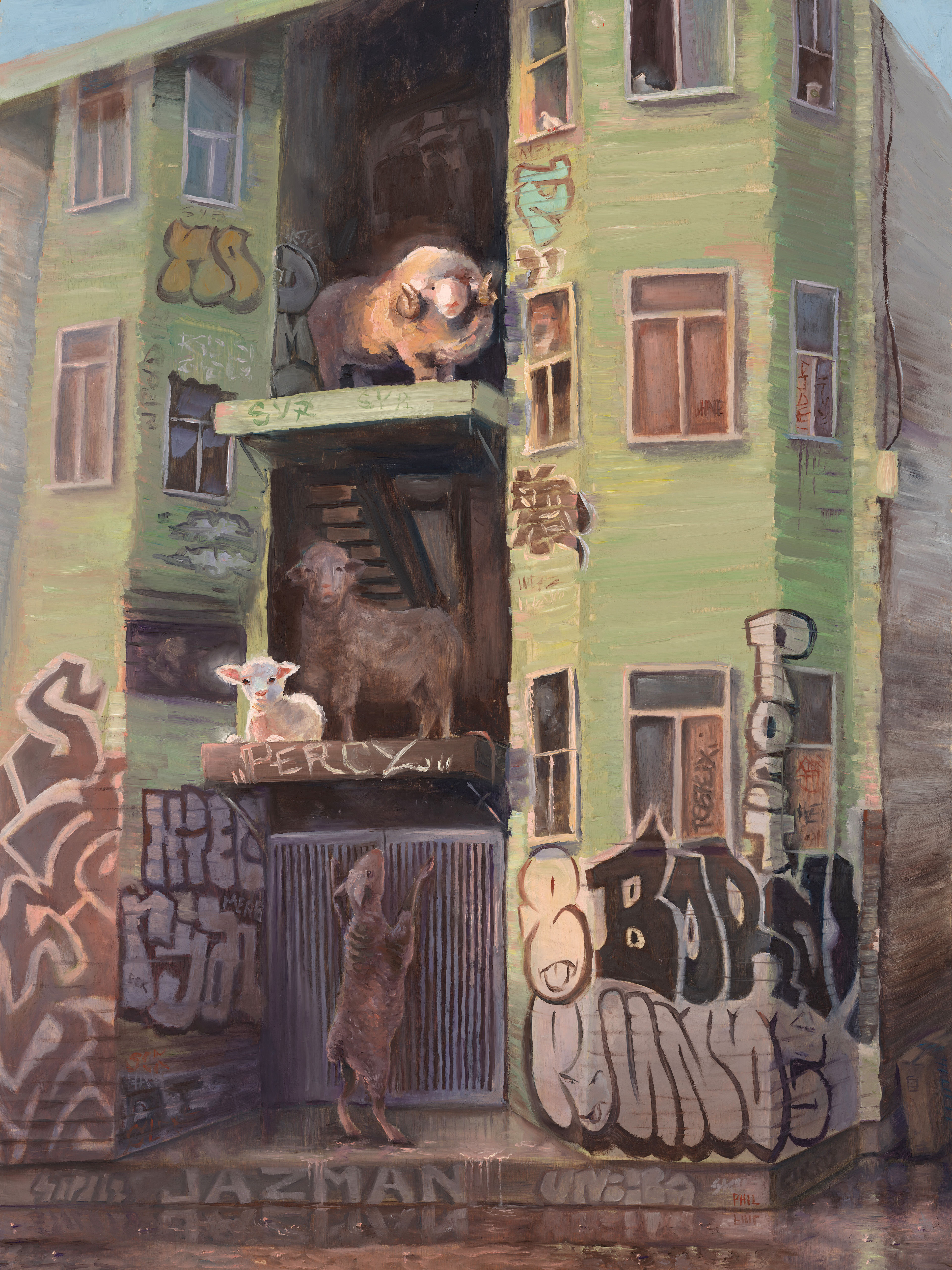 original painting by Phillip Altstatt